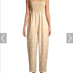 Rebecca Taylor smocked jumpsuit - NWT, sz S